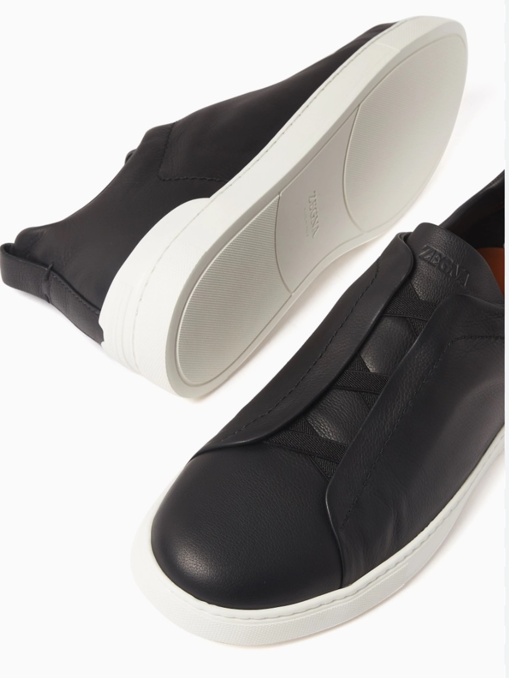 Zegna triple stitch sneakers. Size 11.5